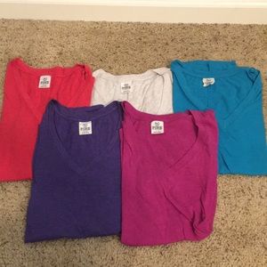 PINK 5 V-Neck Tee Bundle!